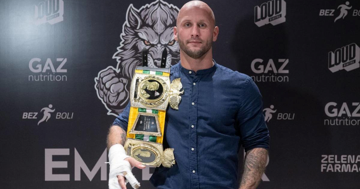 Marko Martinjak proglašen najboljim bare knuckle borcem godine