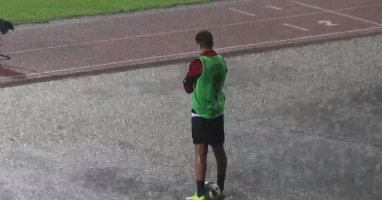 Video dečka koji skuplja lopte na utakmici Gorice privukao veliku pažnju
