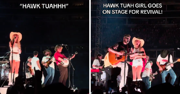 Hawk tuah se pojavila u javnosti prvi put nakon što je postala viralna, evo gdje