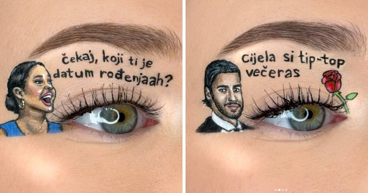 2.3 mil. pregleda: Hrvatica na kapcima naslikala natjecatelje iz Gospodina Savršenog