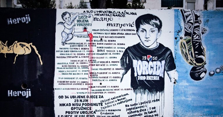 Pogledajte kako izgleda mural Torcide u čast ubijene djece u Vukovaru