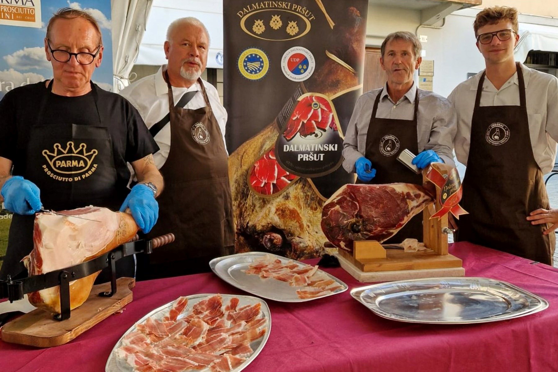 Dalmatinski pršut predstavljen na festivalu u Parmi oduševio je Talijane