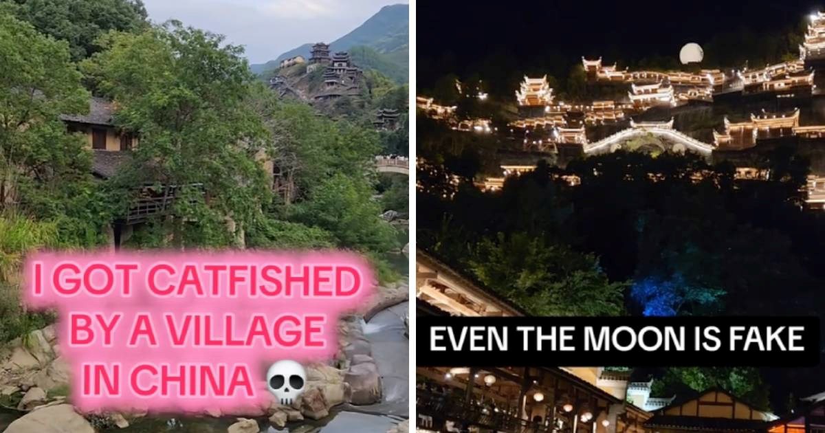 Turistica razočarana selom u Kini: "Čak im je i Mjesec fejk"