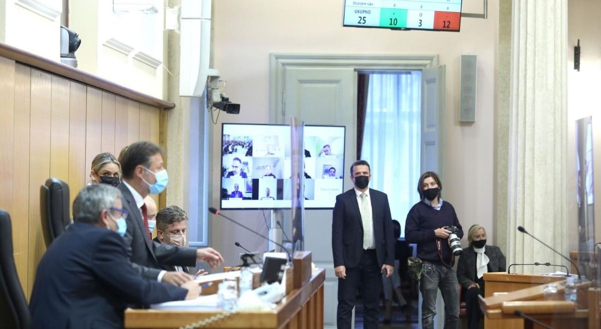 Nakon tehničkih problema u saboru ipak izglasan rebalans proračuna