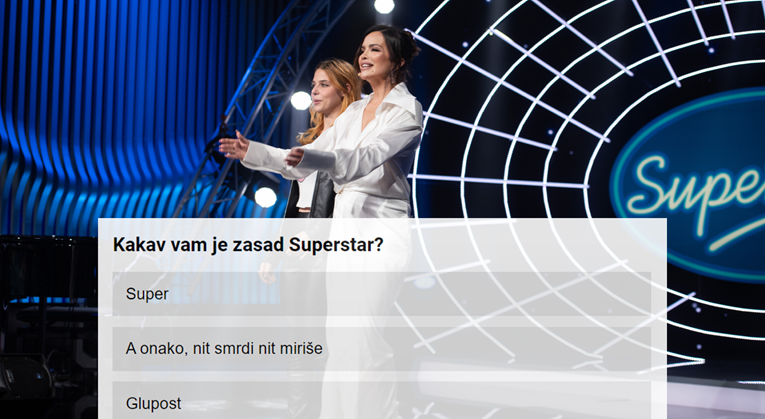 ANKETA I, kakav vam je zasad Superstar?