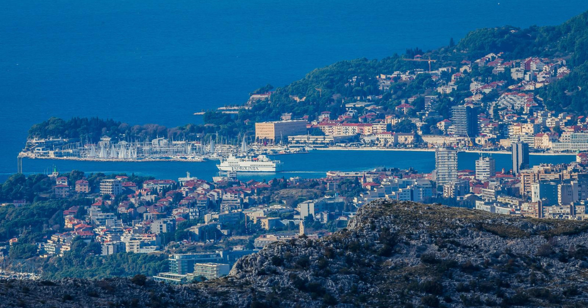 Foto: Pogledajte kako izgleda Split sa 700 metara nadmorske visine