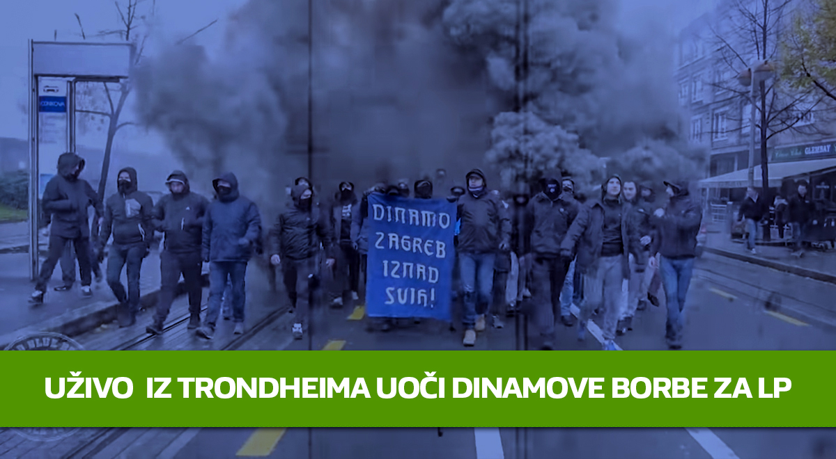 Na stadionu tek koja tisuća navijača. Čeka se dolazak stotinjak Boysa