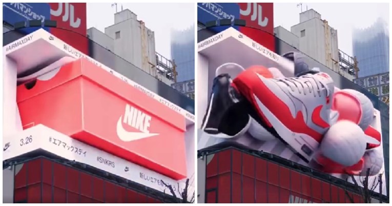 Genijalna Nikeova 3D reklama je hit, ovakvo nešto još niste vidjeli