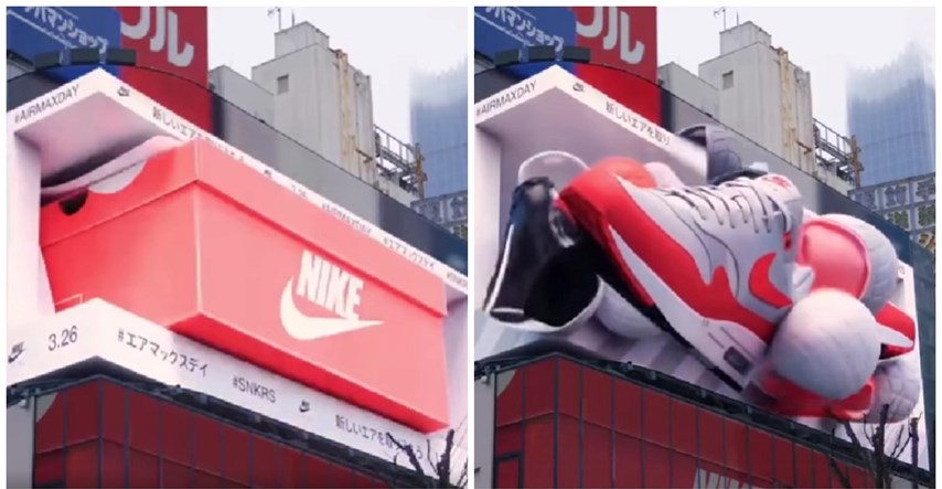 Nike genijalnom 3D reklamom obilježio Air Max Day u Tokiju