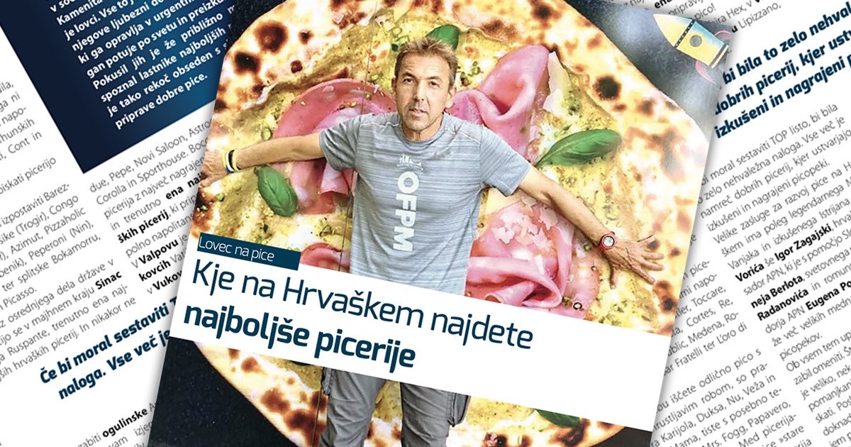 Lovac na pizze za slovenski časopis otkrio koje su najbolje hrvatske pizzerije