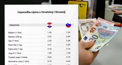 Usporedili smo cijene osnovnih namirnica u Hrvatskoj i Sloveniji