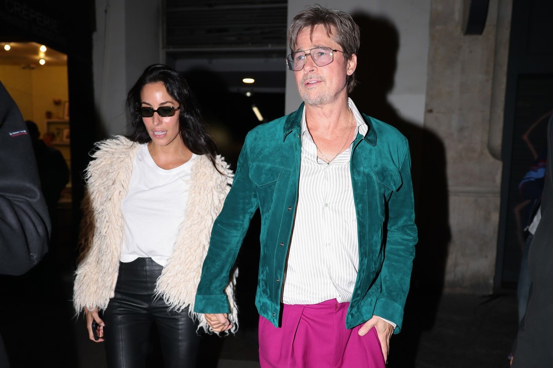 Brad Pitt i Ines de Ramon snimljeni u Parizu, glumac iznenadio modnim odabirom