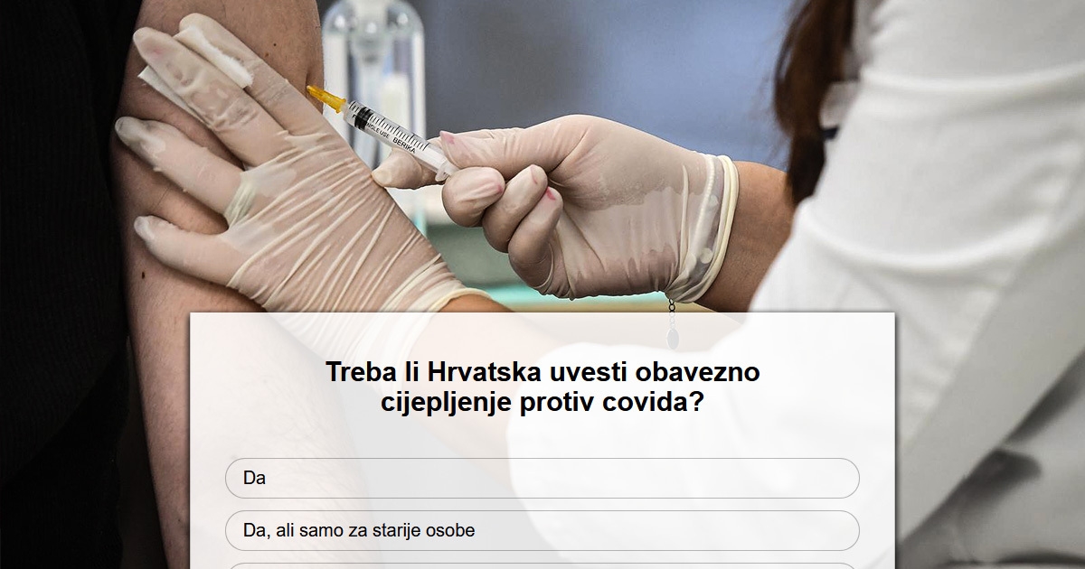 ANKETA Europa je sve bliže obaveznom cijepljenju. Treba li to uvesti i Hrvatska?