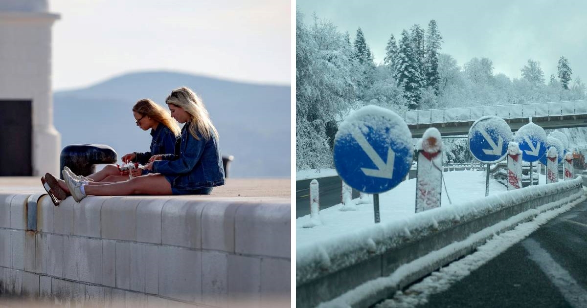 DHMZ najavio veliku promjenu: Zahlađenje, kiša, grmljavina, u gorju snježni pokrivač