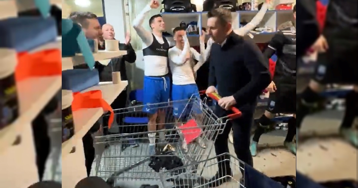 VIDEO Bjelica s kolicima trgovine vodio navijanje nakon rušenja Dinama