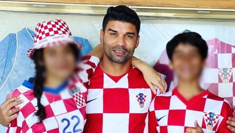 Eduardo da Silva u Brazilu navijao za Hrvatsku pa objavio fotku nakon pobjede