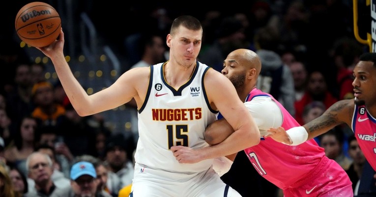 Jokić odigrao utakmicu sezone, Bogdanović zatrpao koš Hornetsa
