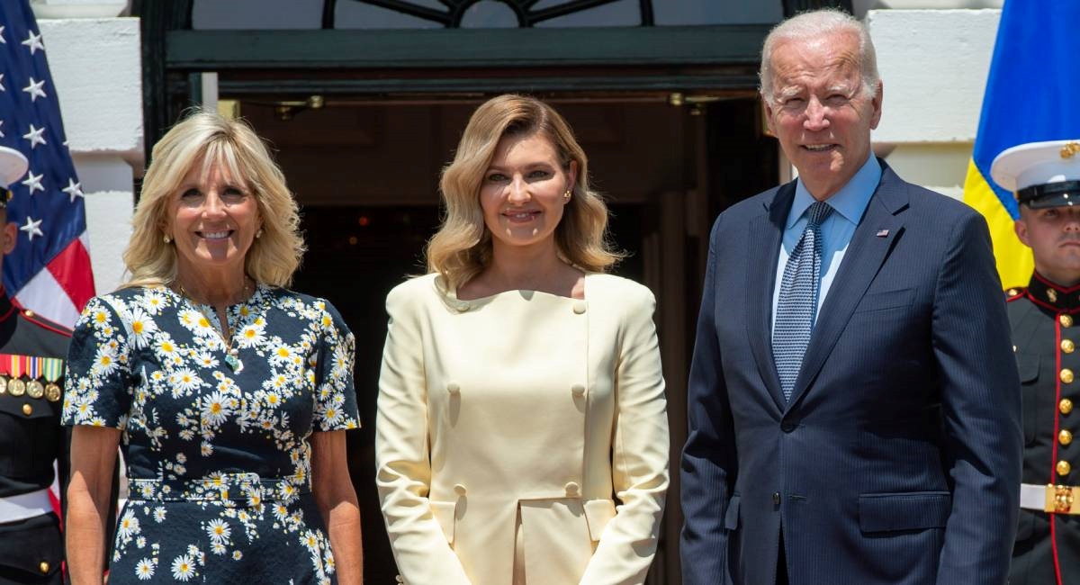 Joe i Jill Biden u Bijeloj kući dočekali prvu damu Ukrajine