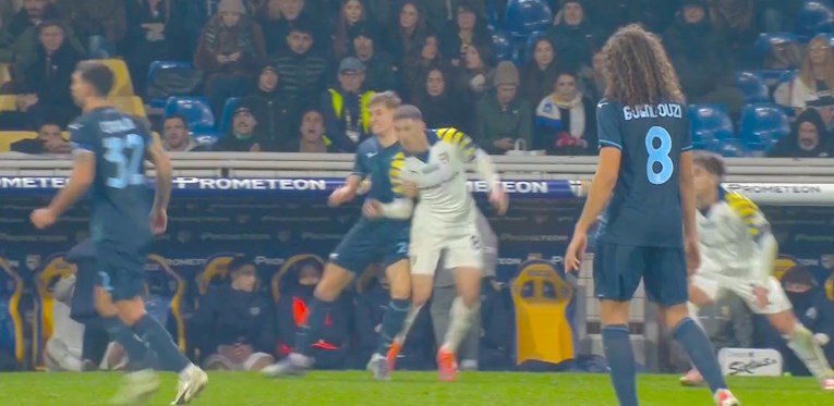 Hrvatski hit-igrač dobio izravan crveni karton. Pogledajte što se dogodilo