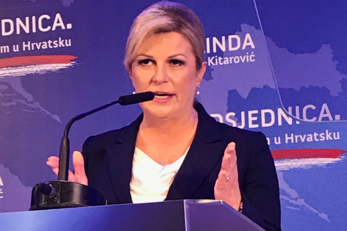 Kolinda u kampanju kreće s novim sloganom