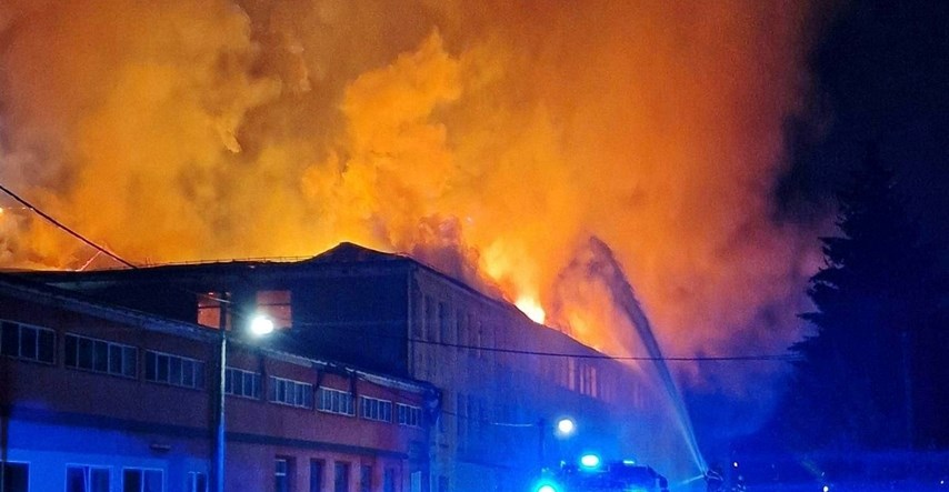 Gradonačelnik Oroslavja: U požaru došlo do radijacije. MUP: Građani nisu u opasnosti