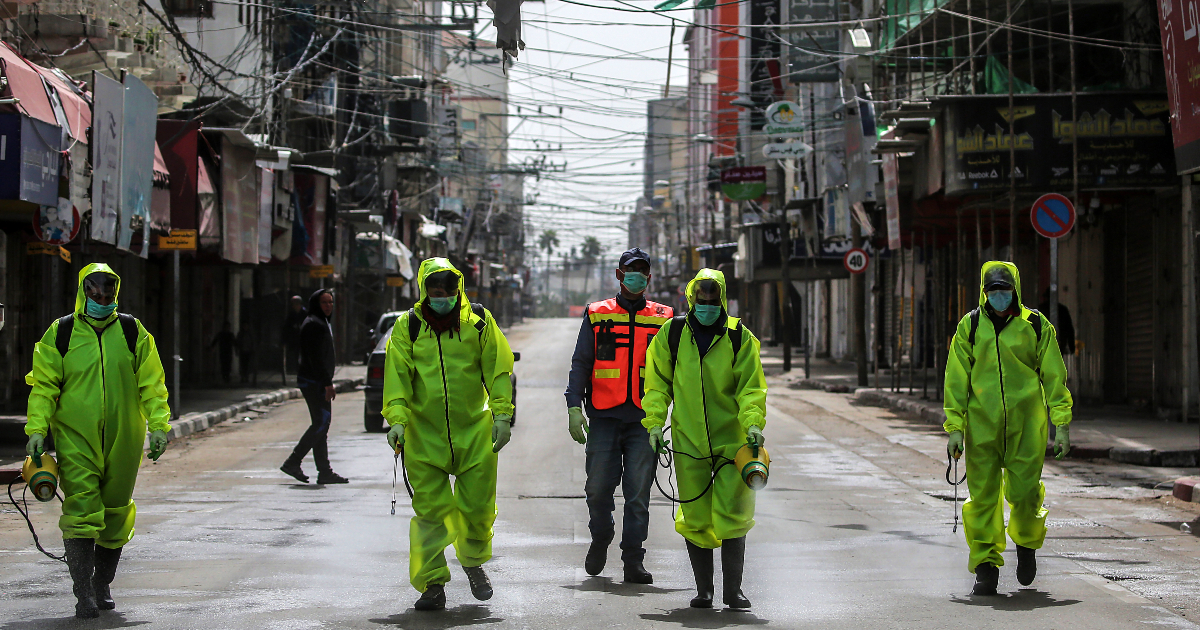 Palestinci epidemiji pristupili na dva potpuno različita načina