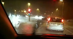 VIDEO U Splitu pala jaka kiša, pogledajte snimku