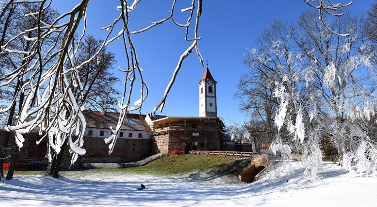 Fotke zimske idile u Čakovcu zaista izgledaju bajkovito