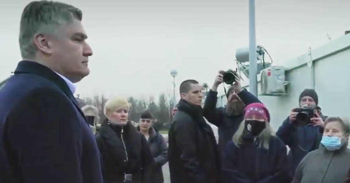 VIDEO Petrinjke Milanoviću: Mi samo želimo svoj dom. Milanović: Sretno