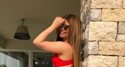 Spremna za ljeto: Eciji Ivušić savršeno stoji crveni bikini