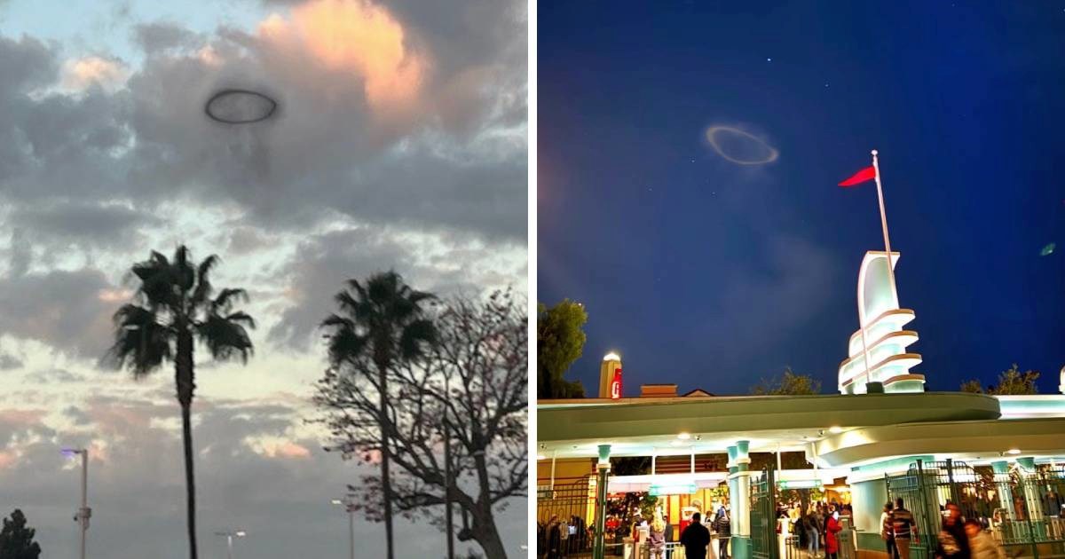 Misteriozni crni prsten iznad Disneylanda zbunio ljude, poznato o čemu se radi