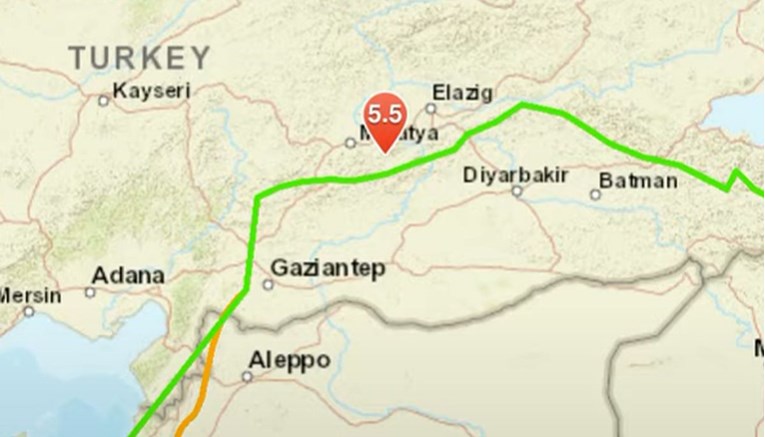 Potres magnitude 5,7 pogodio Tursku, nema informacija o stradalima