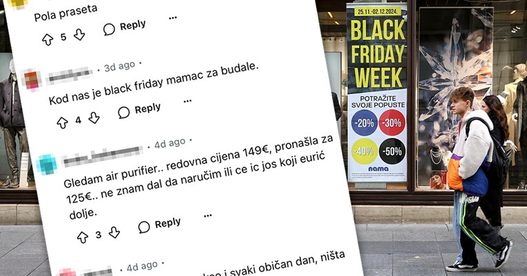 "Kod nas je to obična prevara": Hrvati dijele što su kupili za Crni petak