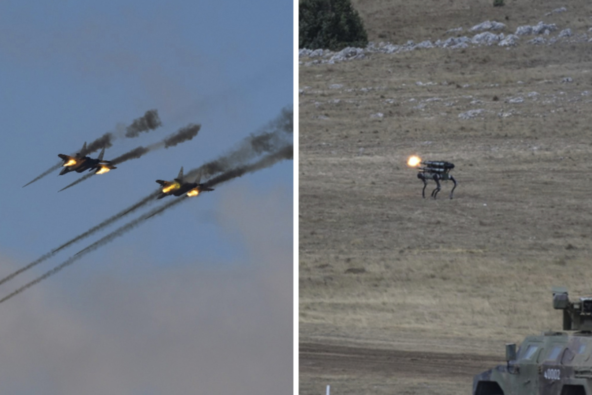 Srbija na vježbi 'Pobednik 2026' pokazala robotske pse i besposadne sustave