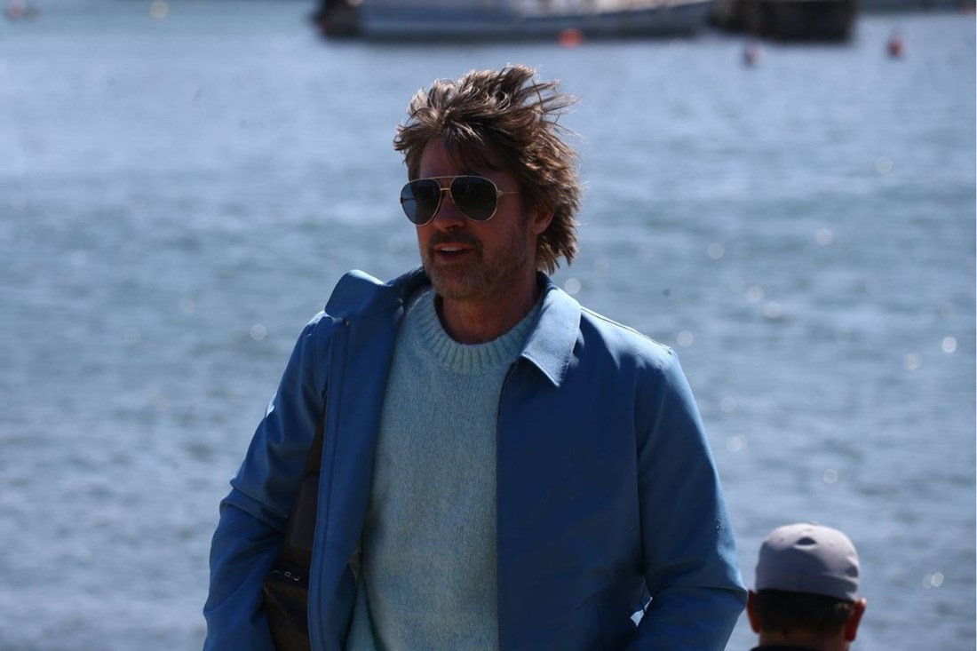 Brad Pitt novim imidžem privukao poglede u Grčkoj