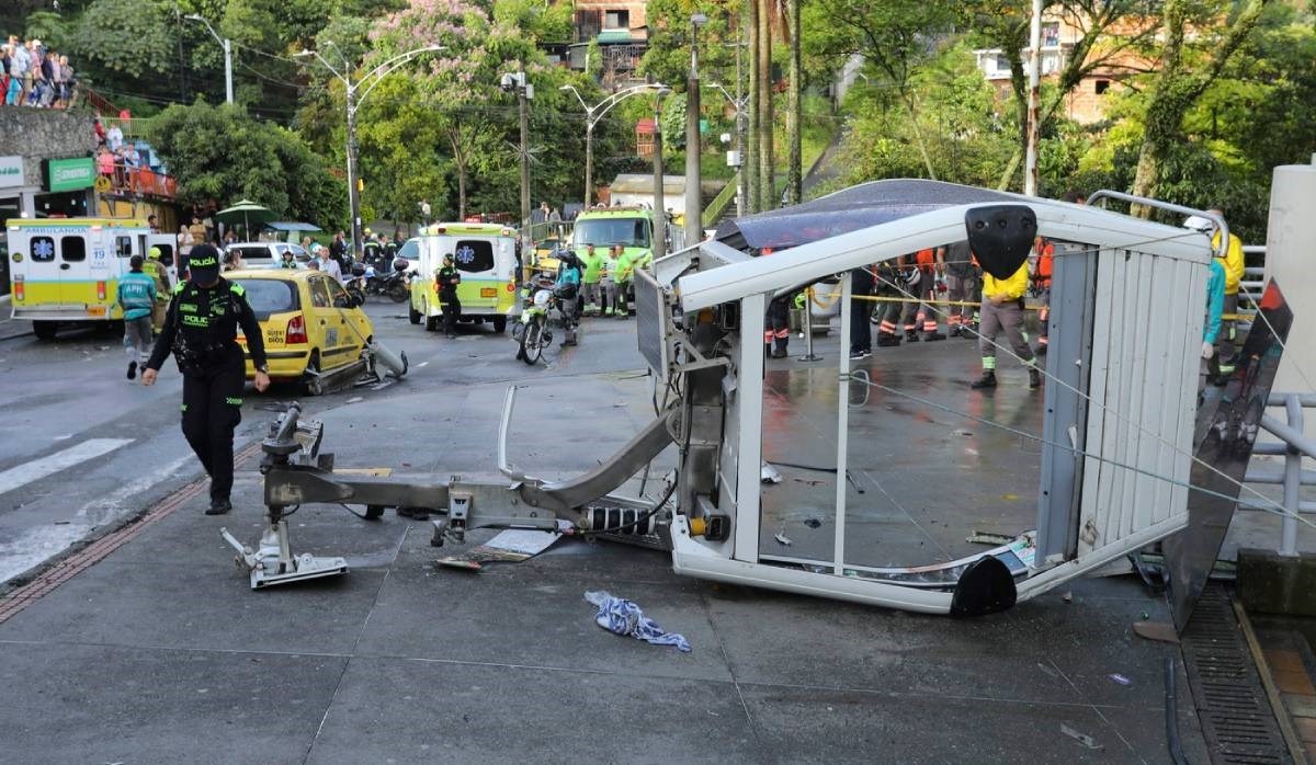 VIDEO Pala kabina žičare u Kolumbiji. Jedna osoba poginula