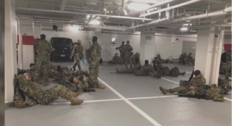 Biden se ispričao vojnicima koji su spavali u garaži u Washingtonu