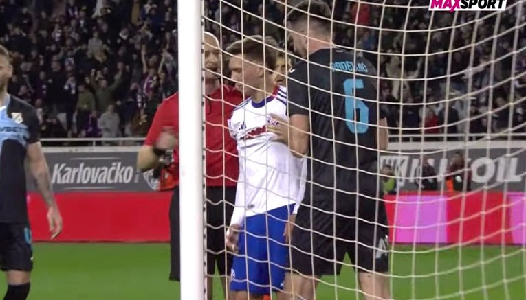 VIDEO Sigur pljunuo igrača Rijeke i dobio izravan crveni karton