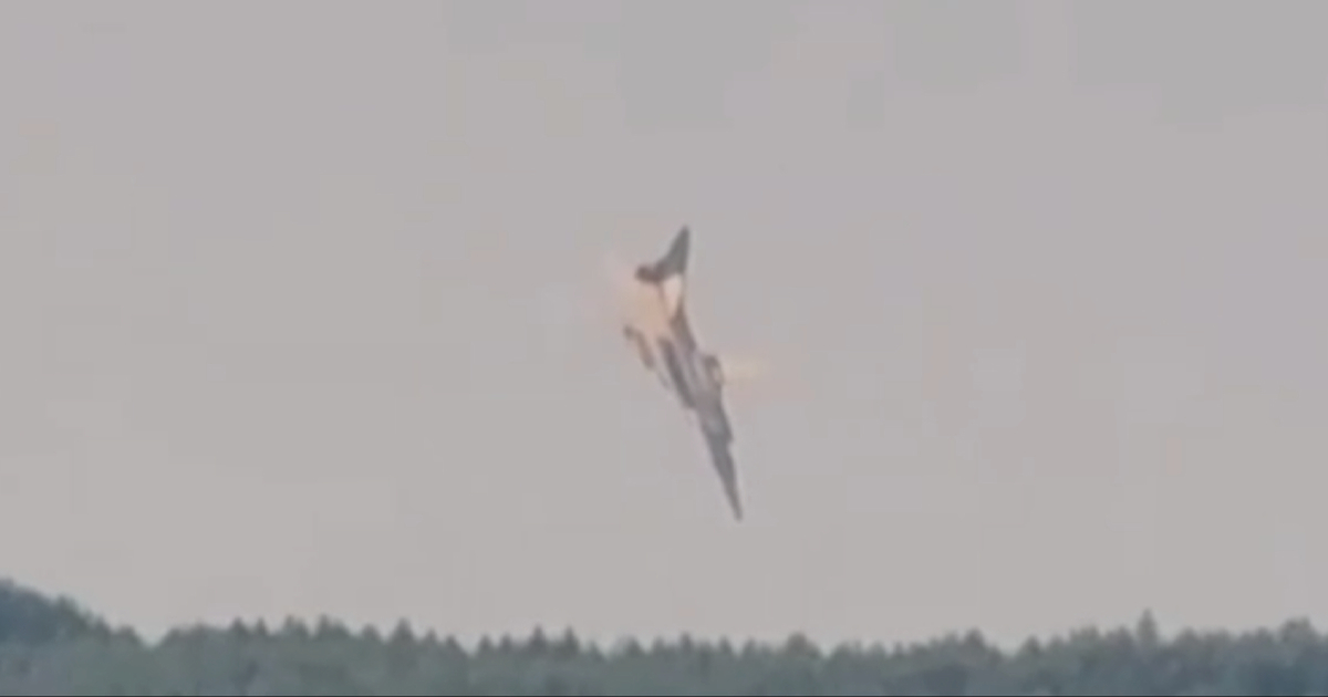 Srušio se ruski strateški bombarder, pogledajte snimke