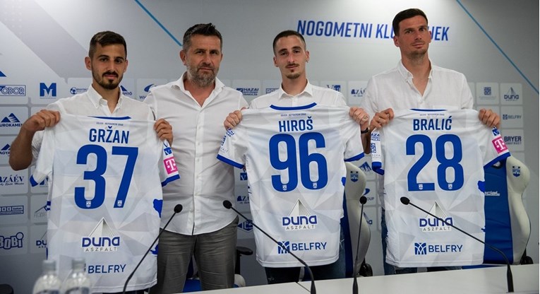 Osijek predstavio tri nova igrača