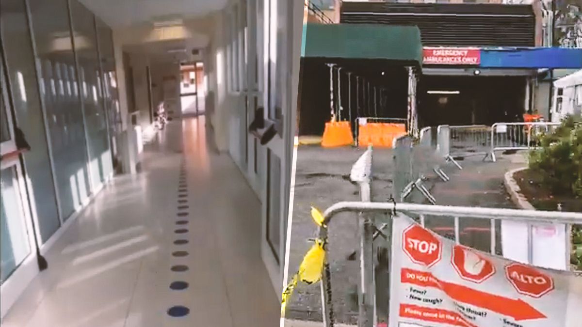 Ne, ove snimke nisu dokaz da su bolnice u Italiji i New Yorku zapravo prazne
