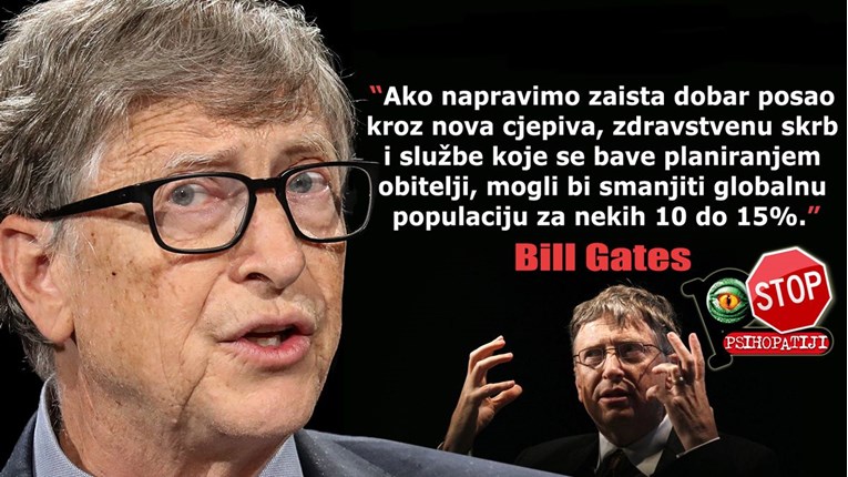 Ne, Bill Gates nije stvorio koronavirus da bi nas mikročipirao