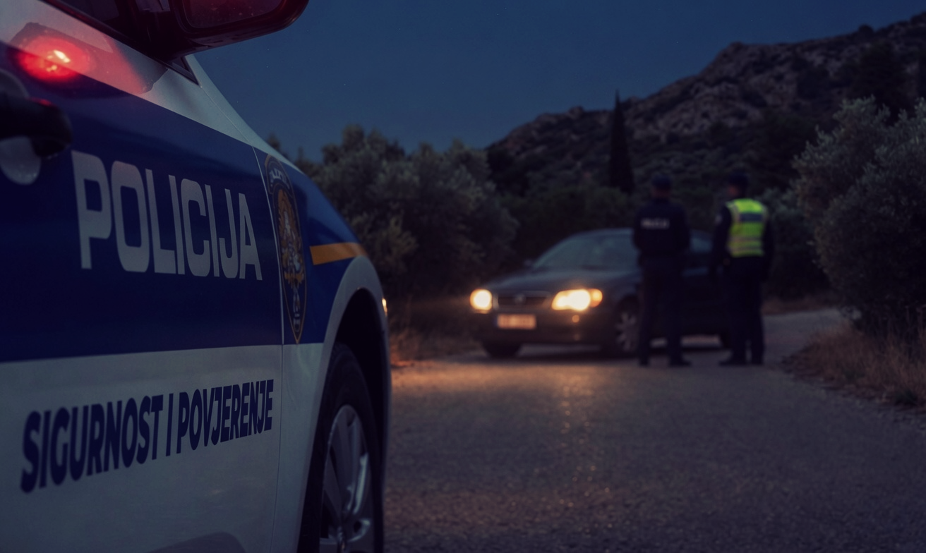 Potjera na Pelješcu: Drogirani bježali policiji, pokušali ih prevariti