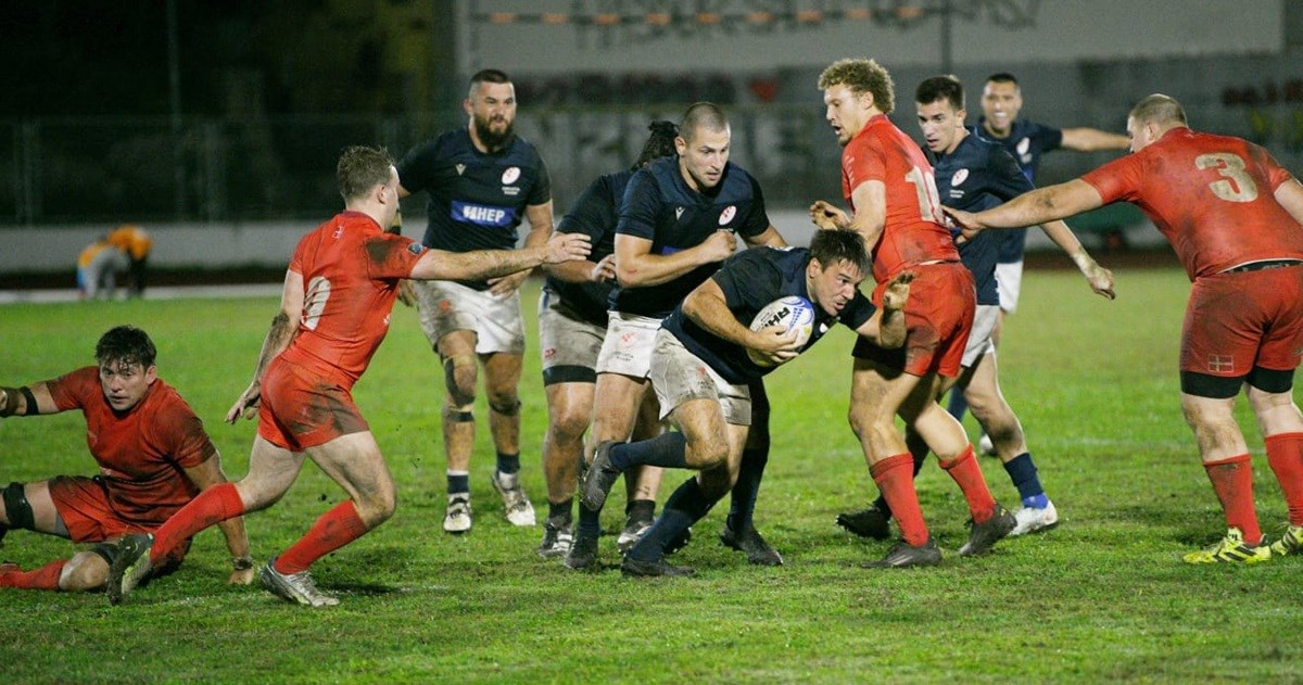 Hrvatski ragbijaši pobijedili Dansku u ključnoj utakmici europskog Kupa nacija