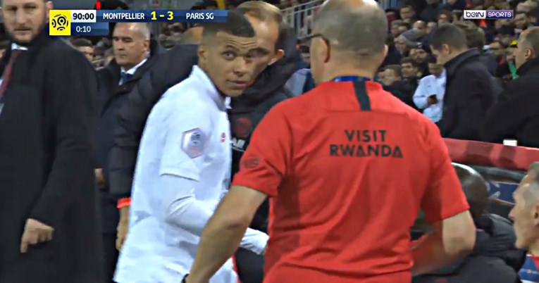 VIDEO Bijesni Mbappe ignorirao Tuchela nakon što ga je izvadio u 90. minuti