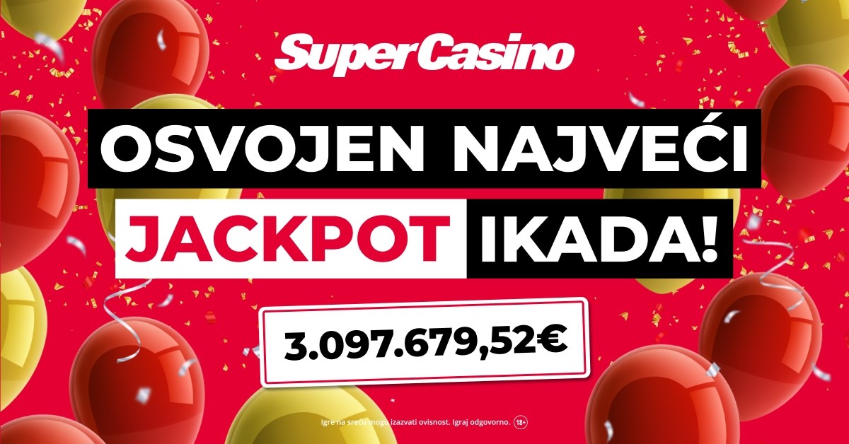 Najveći jackpot ikada ide u okolicu Siska