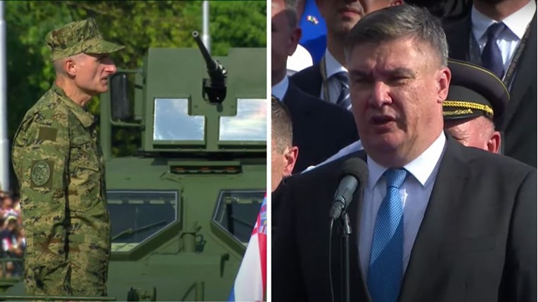 VIDEO Trenutak kad je Milanović Kundidu dao naredbu da krene mimohod