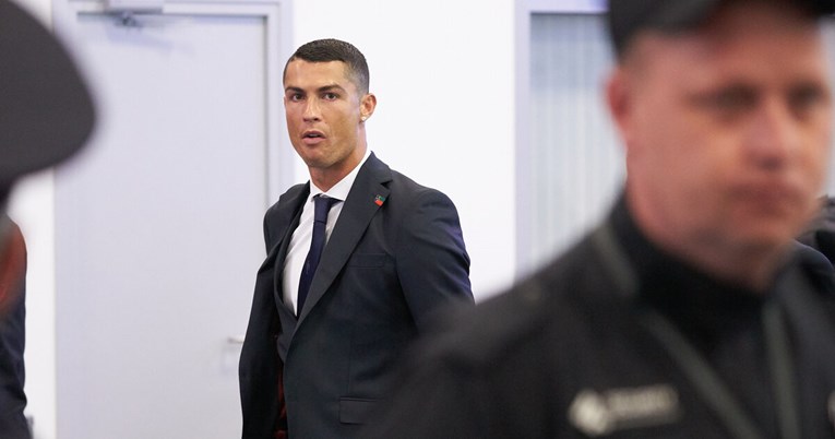 Ronaldo sletio u Split okružen specijalcima, nitko ne smije prići bliže od 10 metara