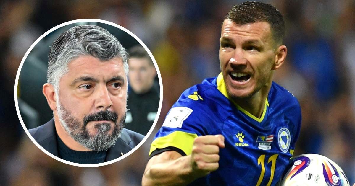 Gattuso otkrio da je Džeko bio blizu Hajduka. "Dva mjeseca sam ga nagovarao"