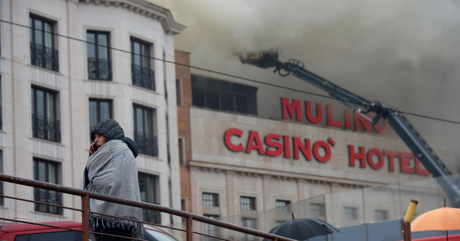 Lokaliziran veliki požar hotela u Istri